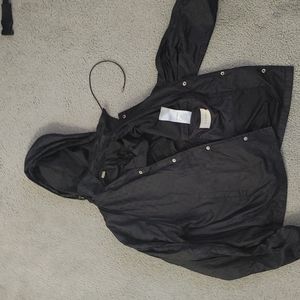 Black Gucci Monogram Windbreaker Jacket size 46